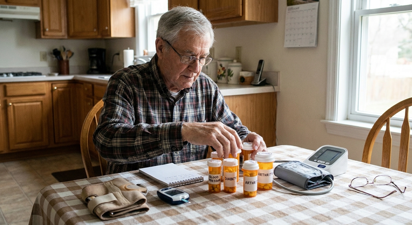 Comparing Common Chronic Conditions: What High Blood Pressure, Diabetes, and Arthritis Have in Common