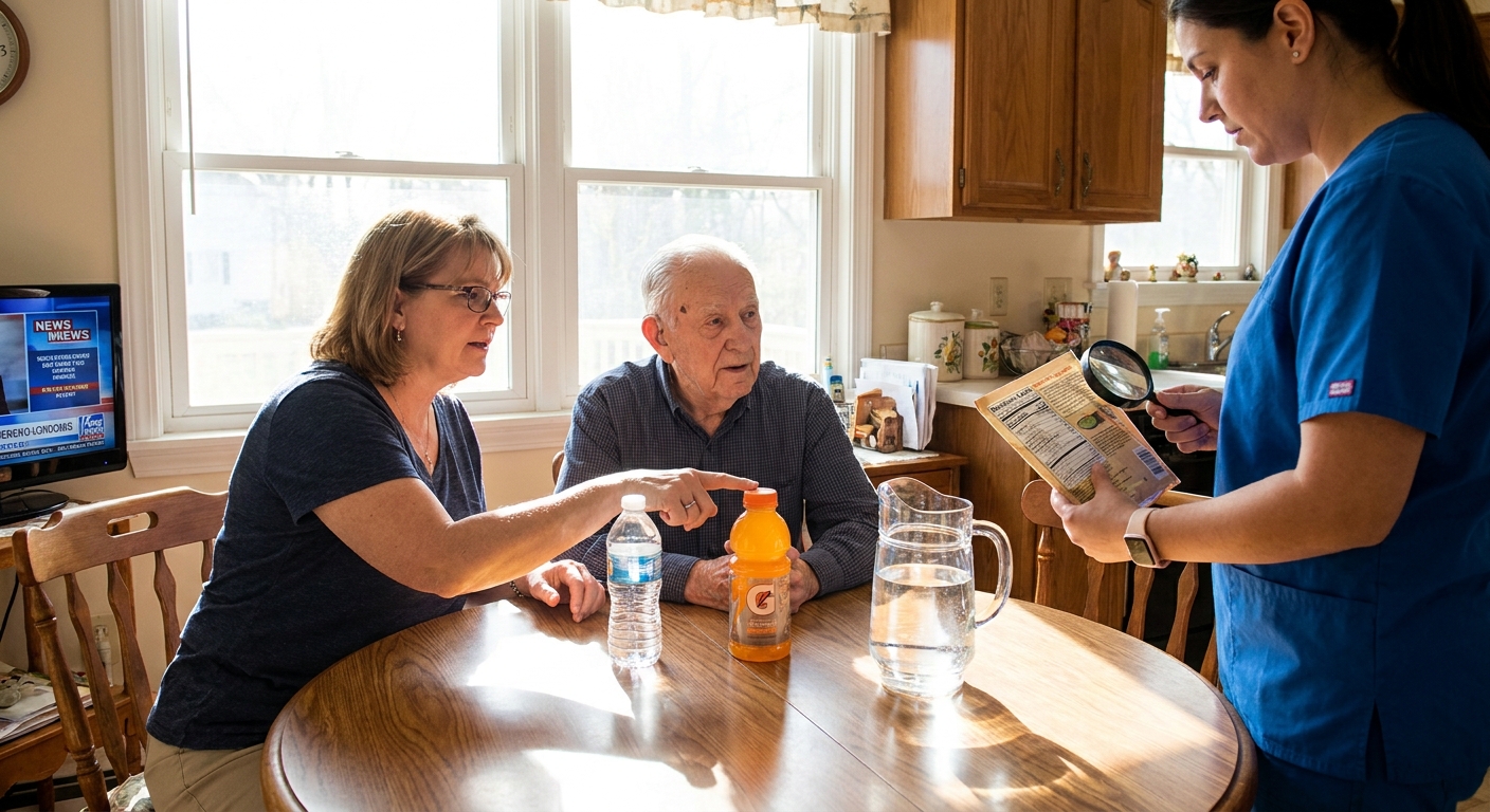 Hydration and Nutrition: What Adults and Caregivers Need to Know About Fluids